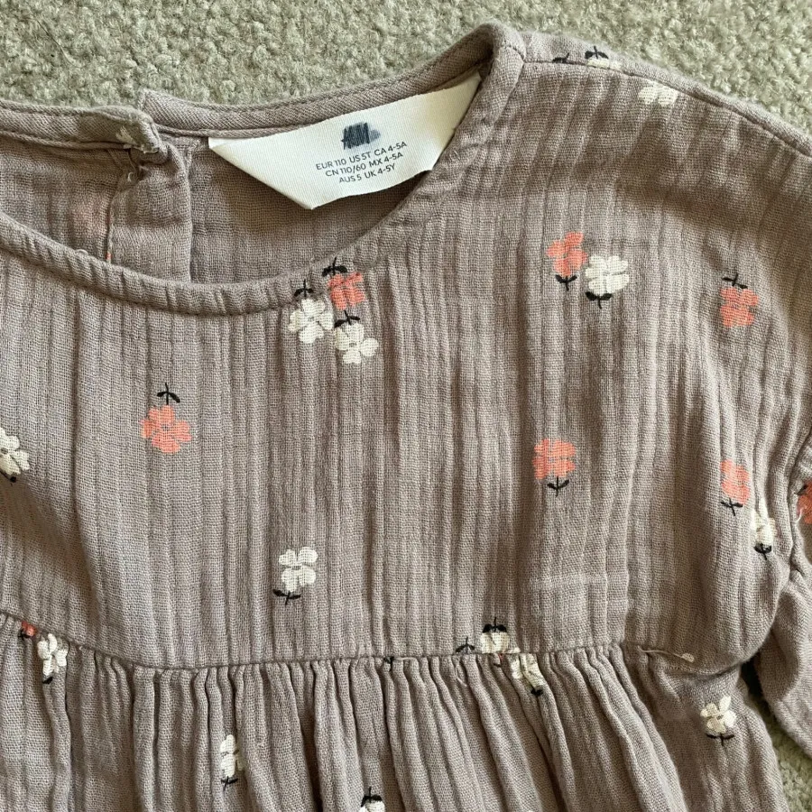 پیراهن موسلین اچ اند ام