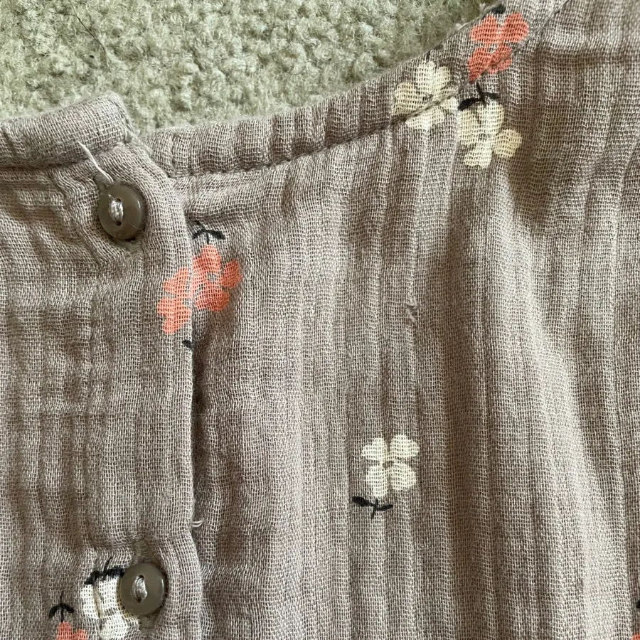 پیراهن موسلین اچ اند ام