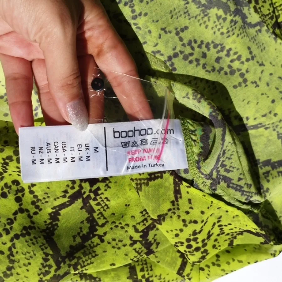پیراهن حریر برند Boohoo