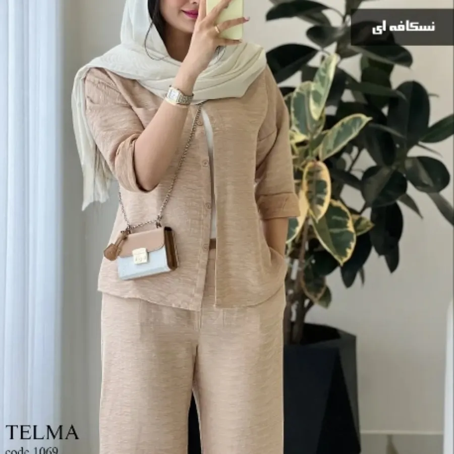 ست تلما شومیز و شلوار