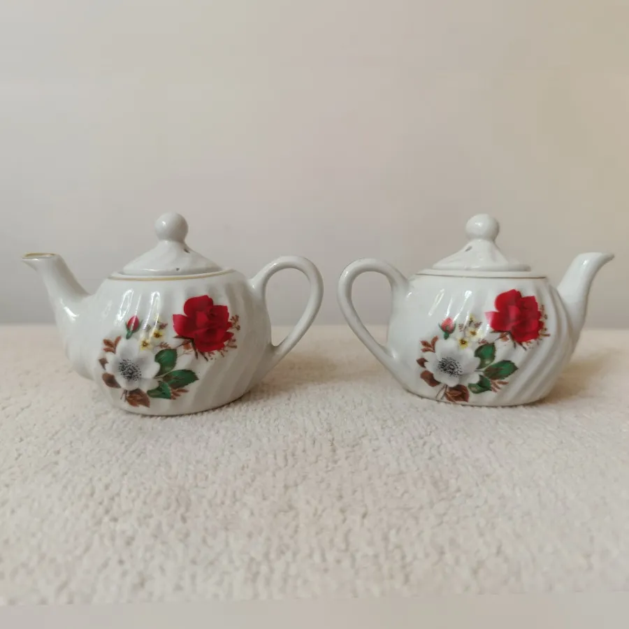 جفت قوری زعفرانی