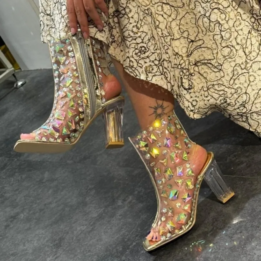 صندل طلقی پاشنه 7 سانت