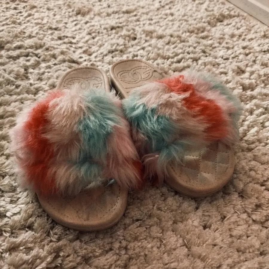 صندل یا دمپایی خز سایز 38