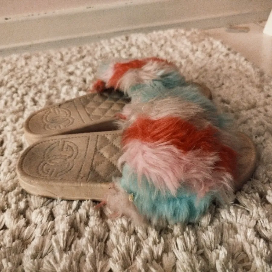 صندل یا دمپایی خز سایز 38