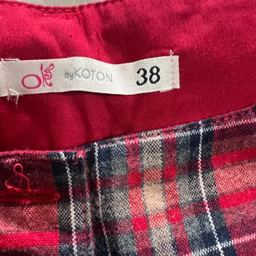 شلوارک چهارخونه کار ترک