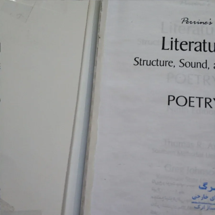 کتاب Perrine's literature