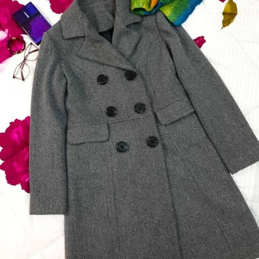 پالتو طوسی زمستانه