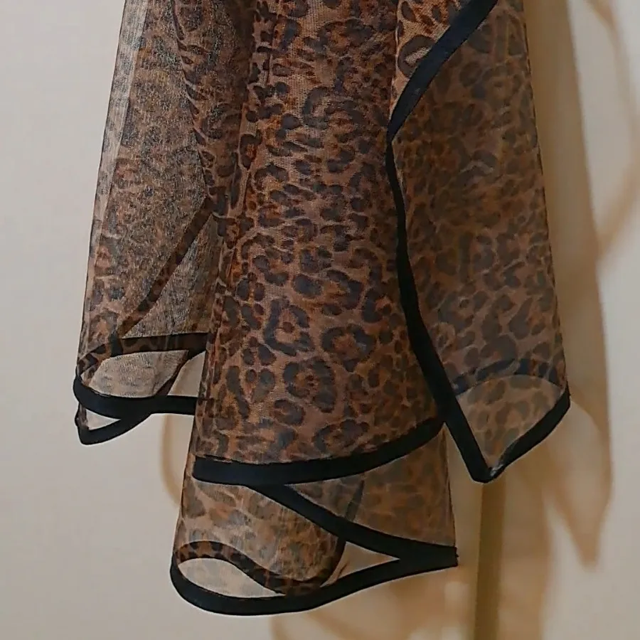 شال پلنگی مجلسی شیشه