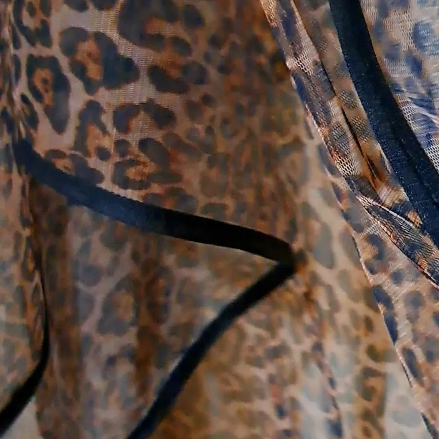 شال پلنگی مجلسی شیشه