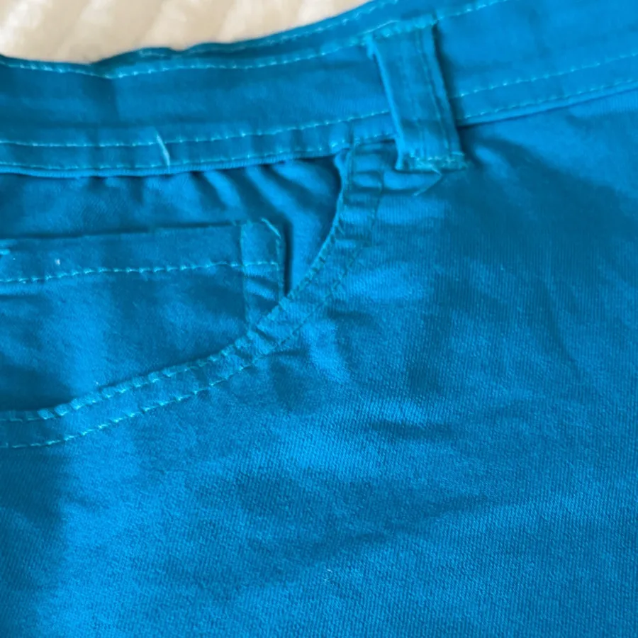 شلوارک لی آبی ترک