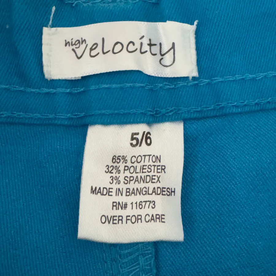 شلوارک لی آبی ترک