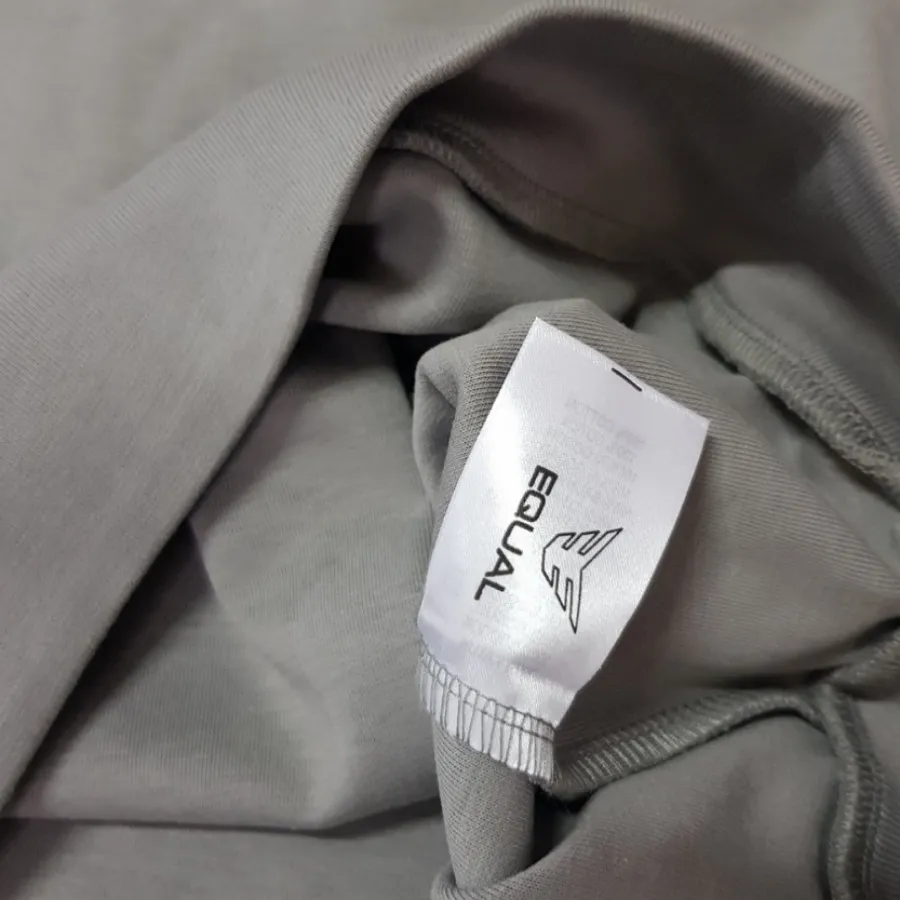 تیشرت پنبه ضخیم طوسی