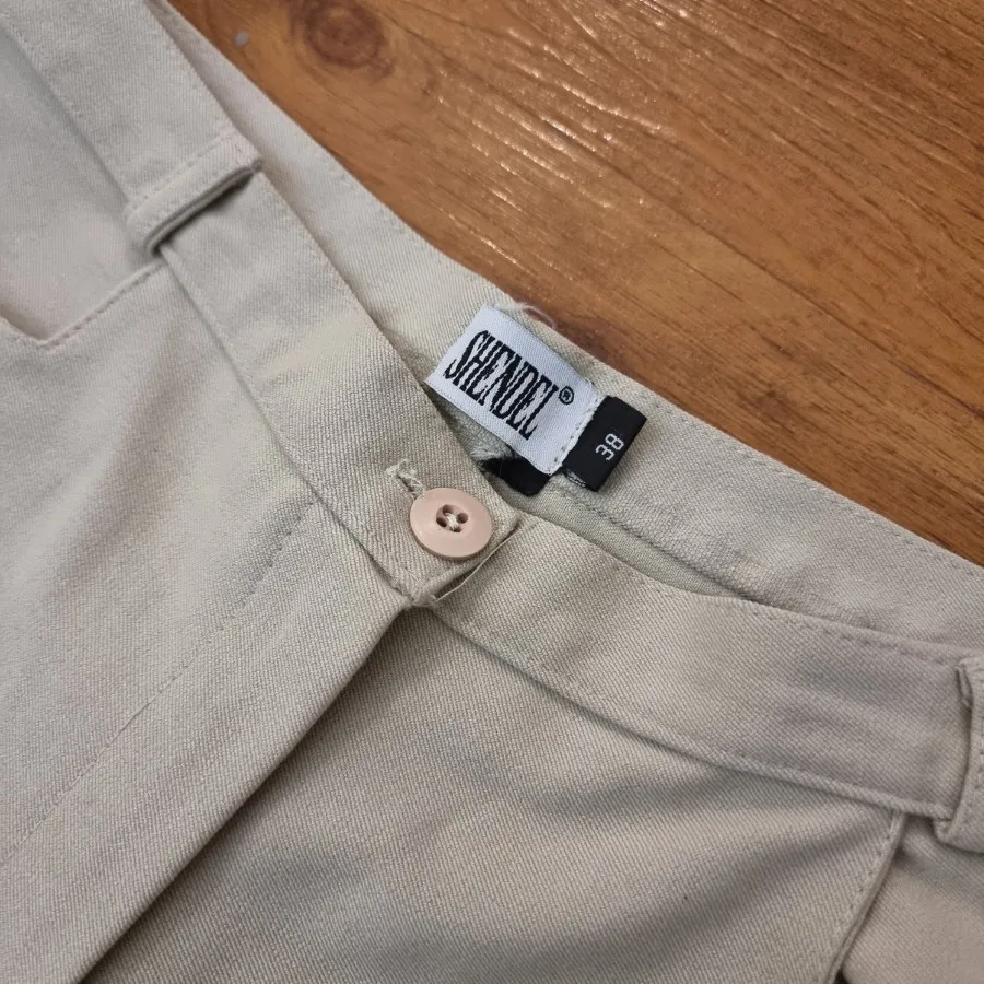 شلوار کتان دخترونه