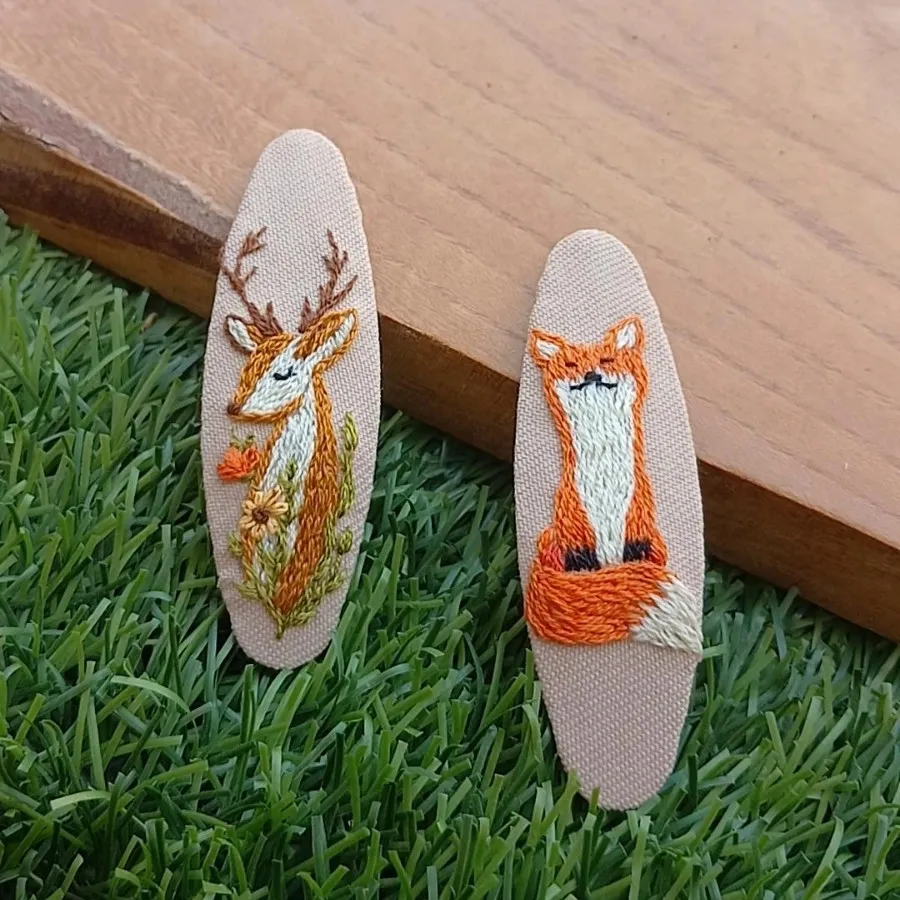 گیره مو گلدوزی