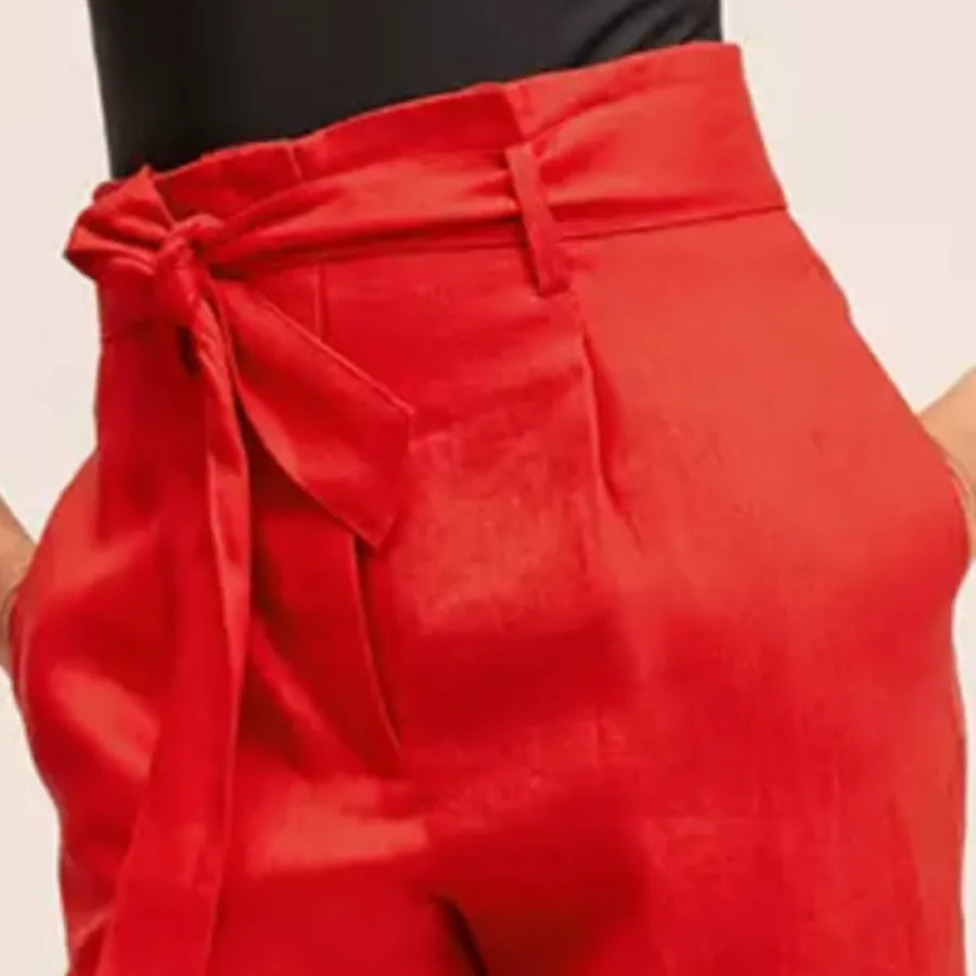 شلوار لینن منگو