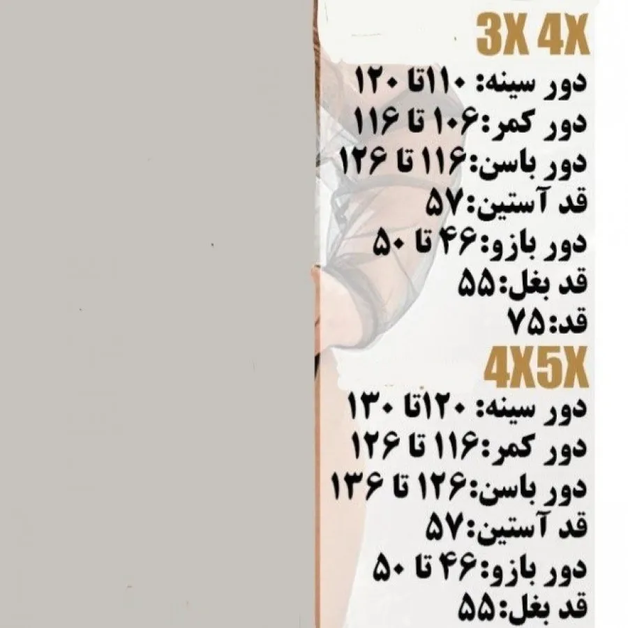 بادی مجلسی سایز بزرگ