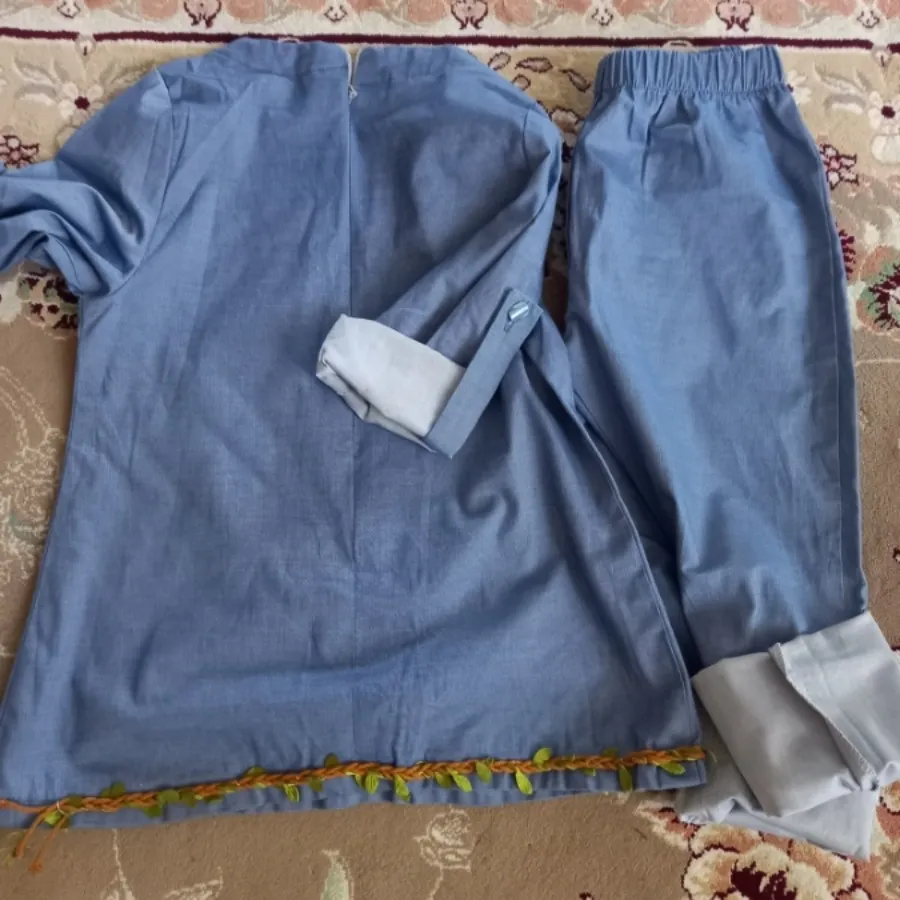 بلوزوشلوارطرح‌لی