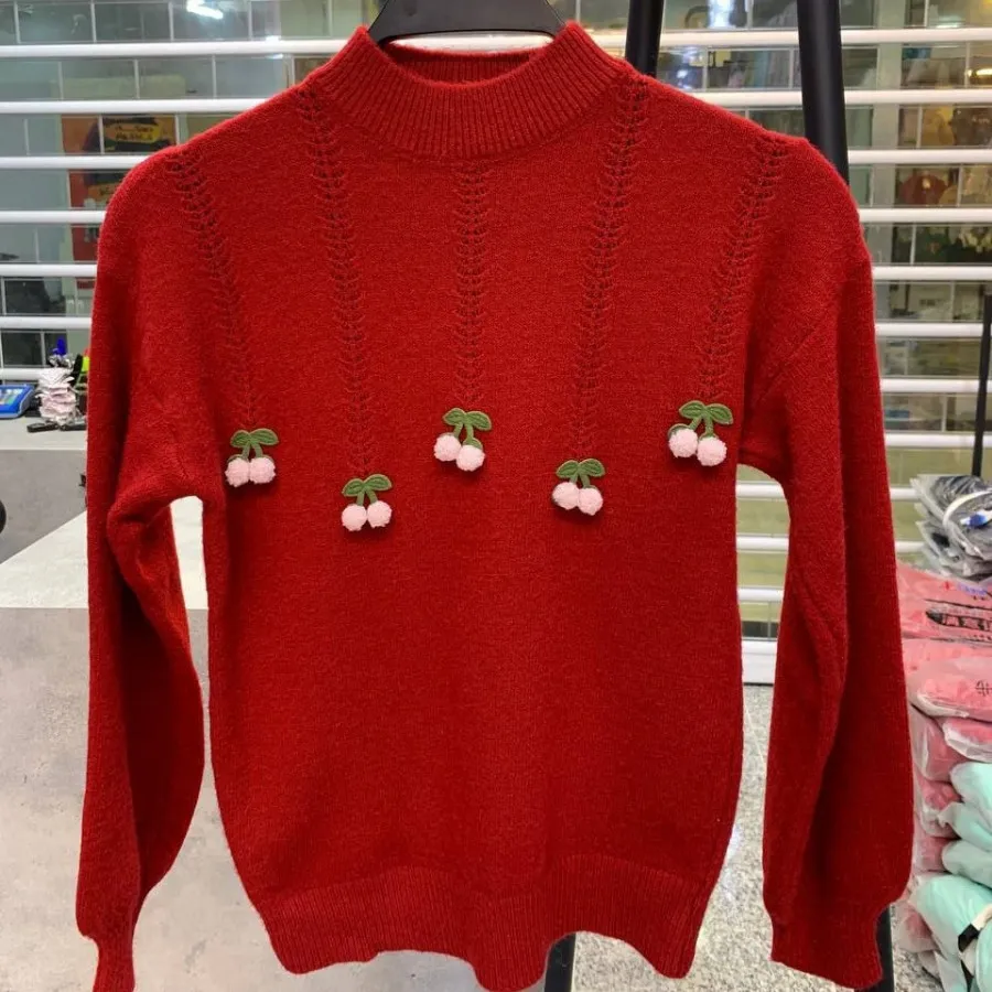 بلوز بافت گیلاسی گرم