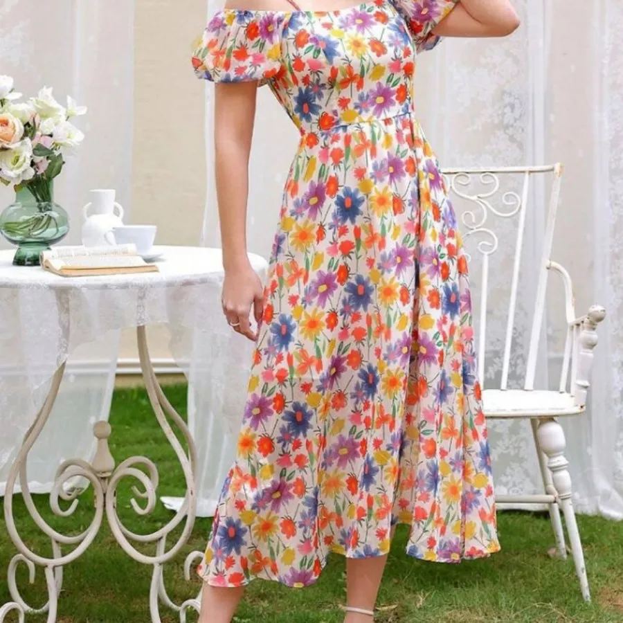 پیراهن ساحلی برند آستردار