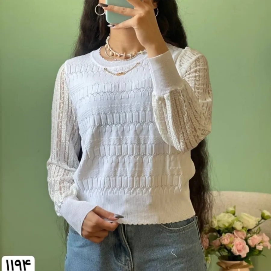 بلوزبافت مجلسی شیک