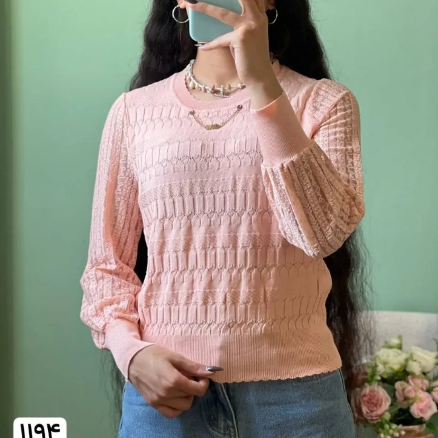 بلوزبافت مجلسی شیک