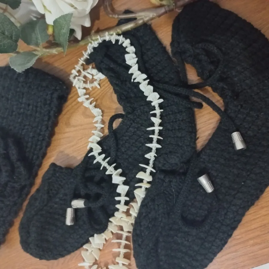 هد سر و پاپوش جورابی