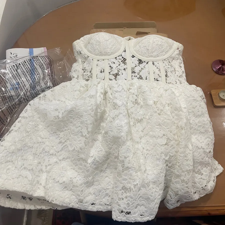 پیراهن دکلته دانتل شیک