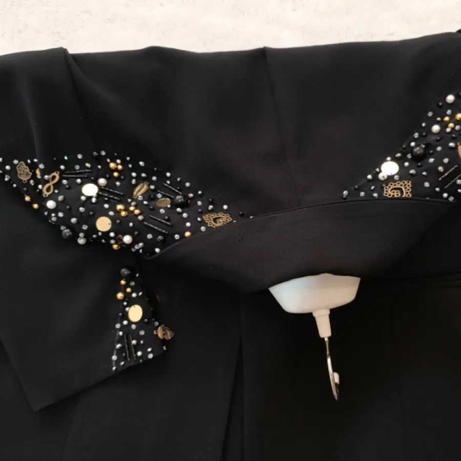 کت مجلسی زنانه کرپ