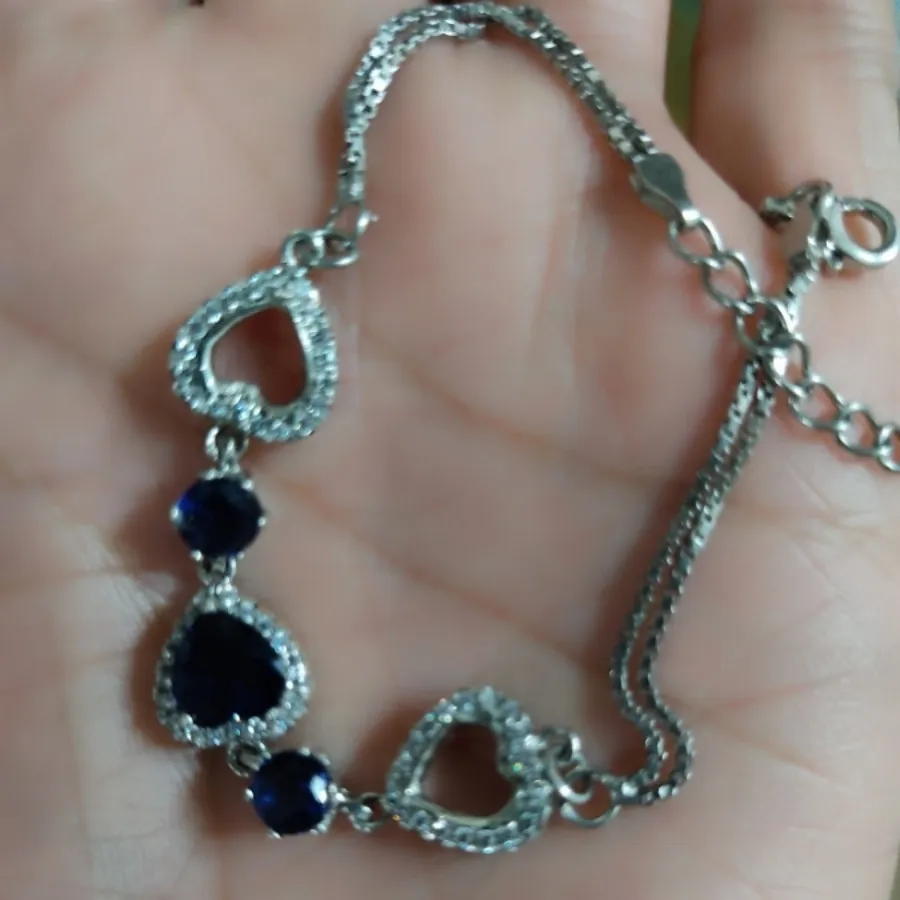 دستبند نقره حدودا 6 گرم