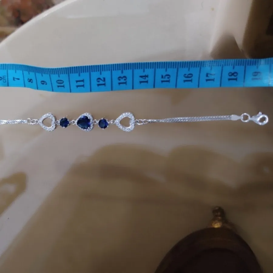 دستبند نقره حدودا 6 گرم