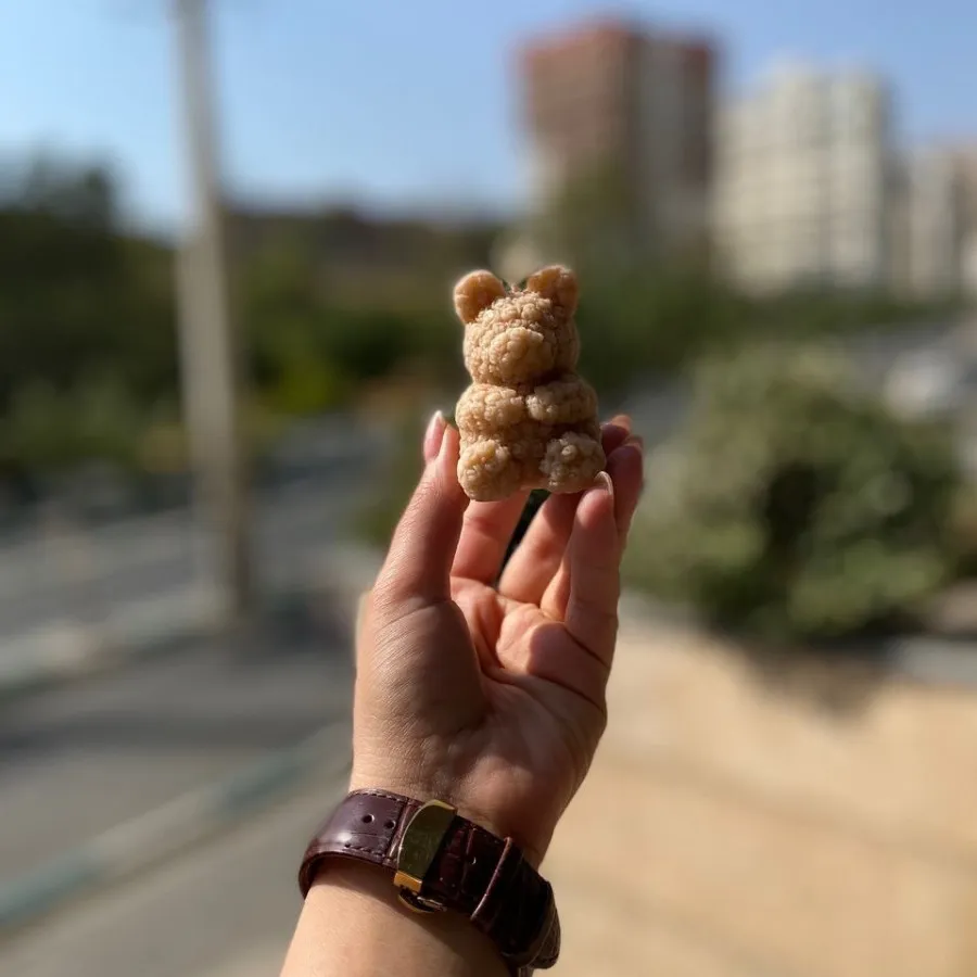 سنگ مصنوعی و شمع