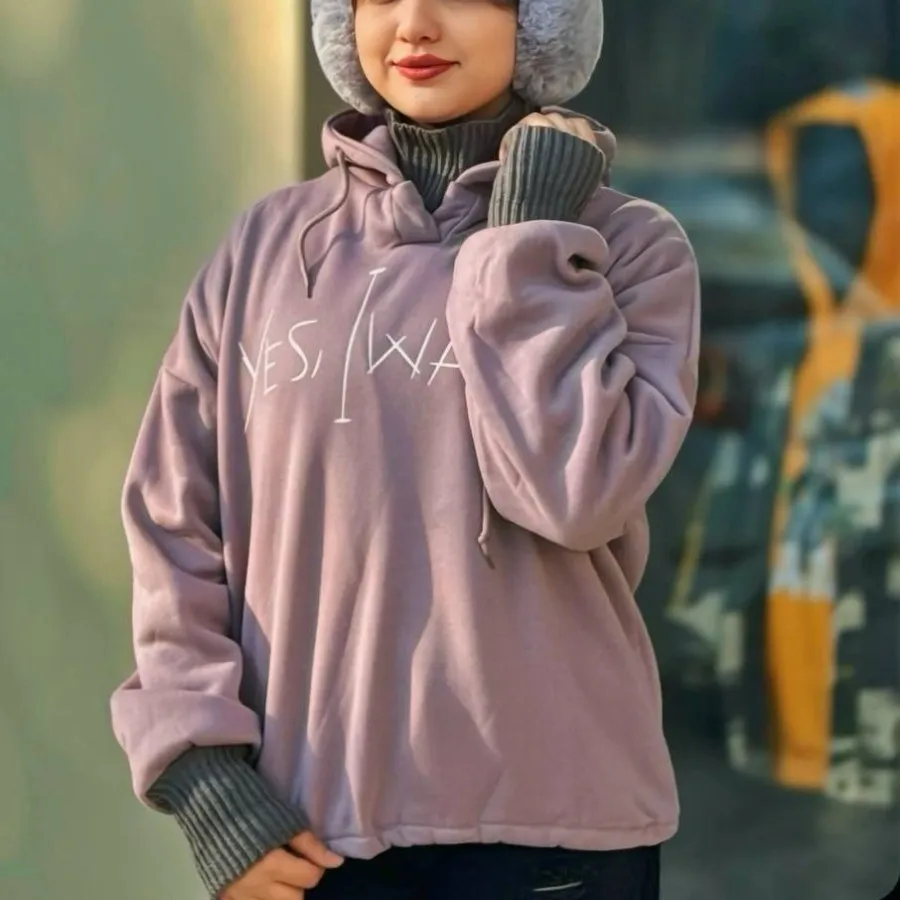 هودی لانگ داخل کرک گرم