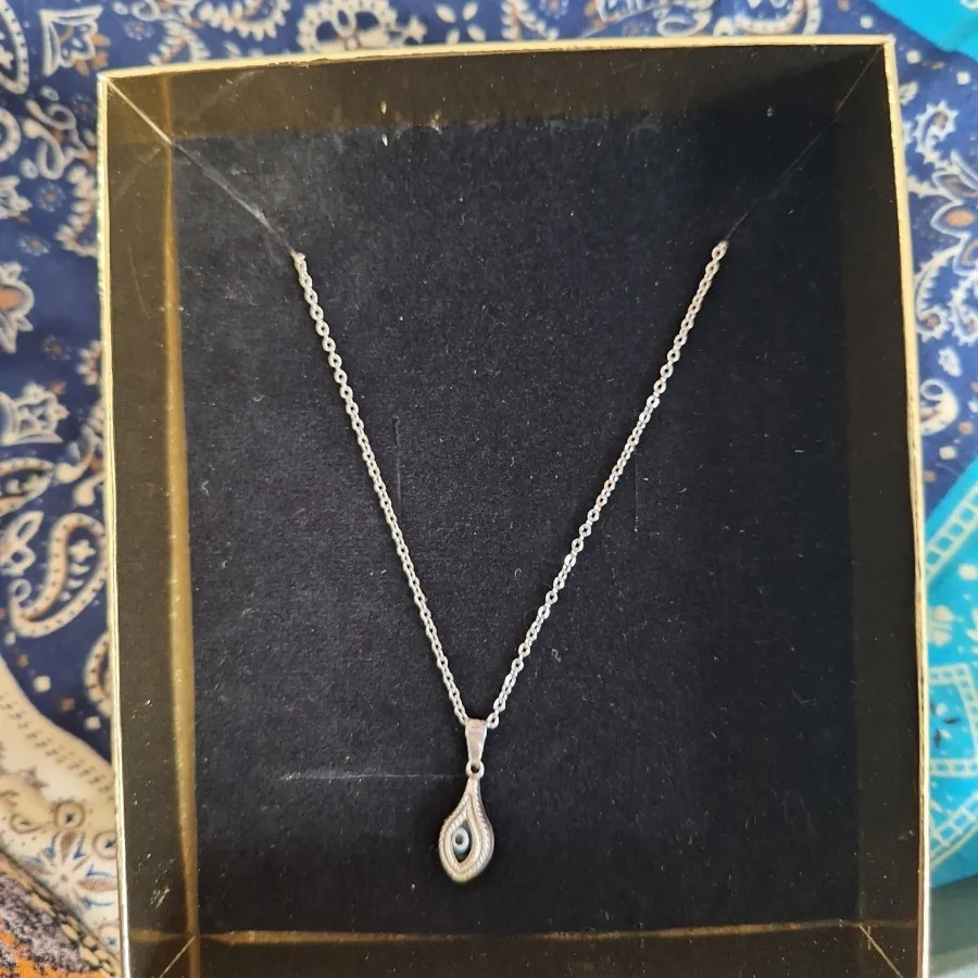 اویز نقره  گردنبند زنجیر
