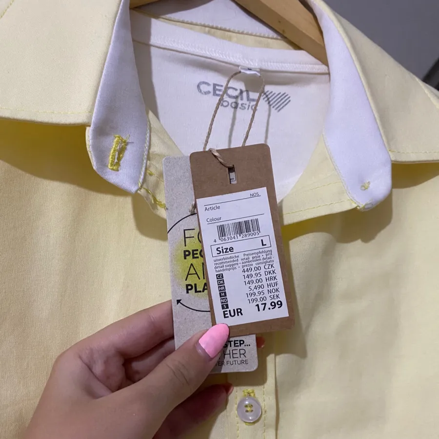 شومیز زرد کره ای