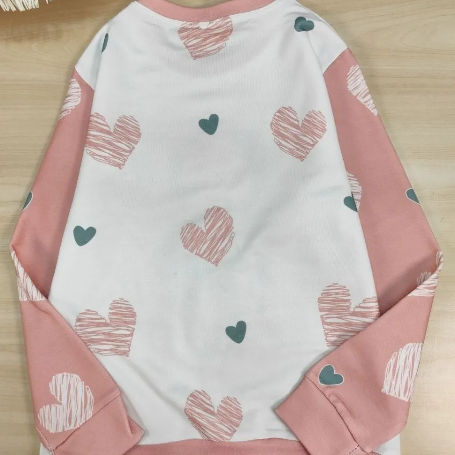 بلوز شلوار قلب و آغوش