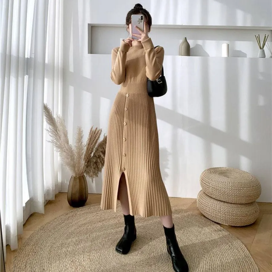 پیراهن بافت بلند گرم