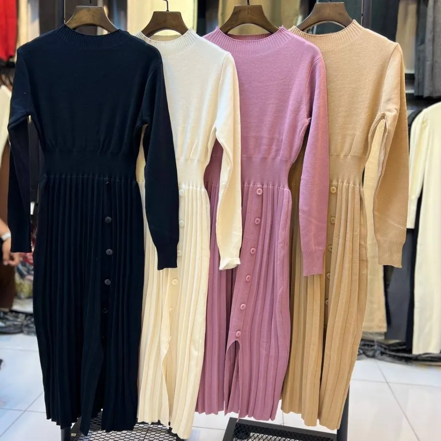 پیراهن بافت بلند گرم