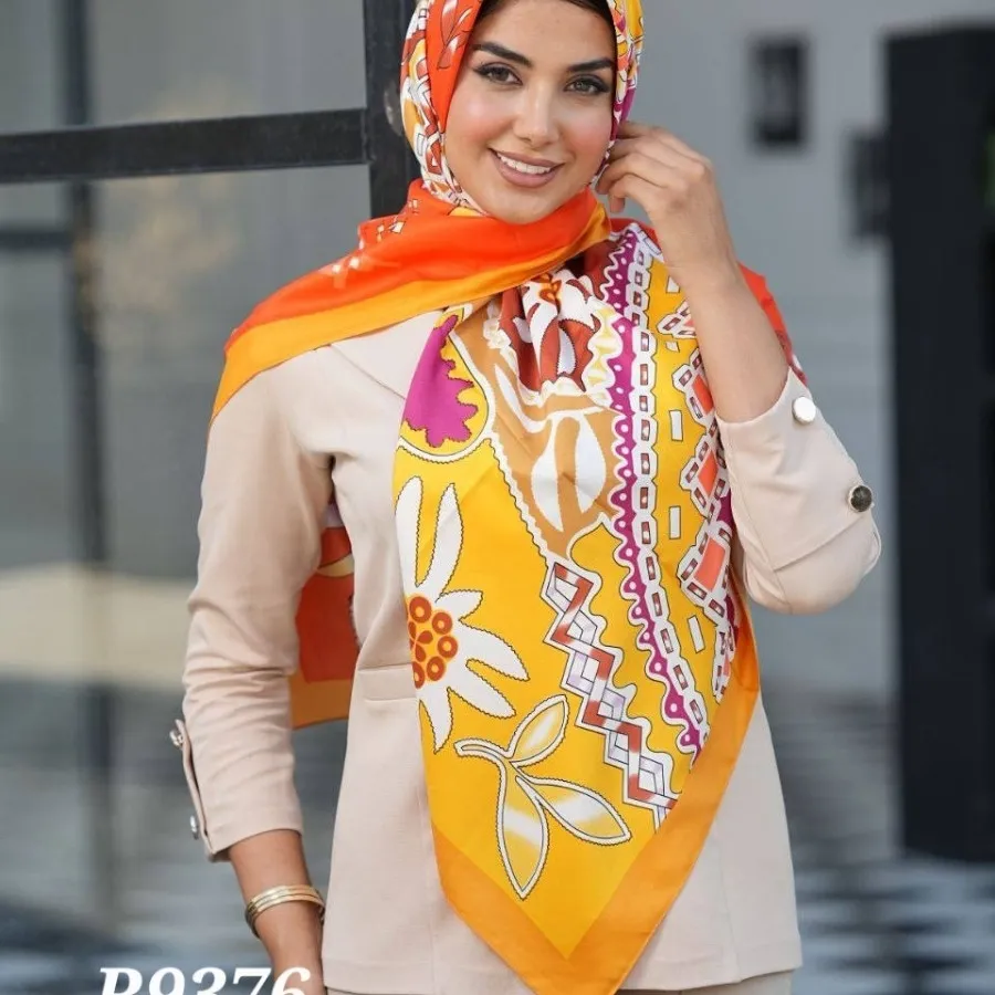 روسری ابریشم توییل