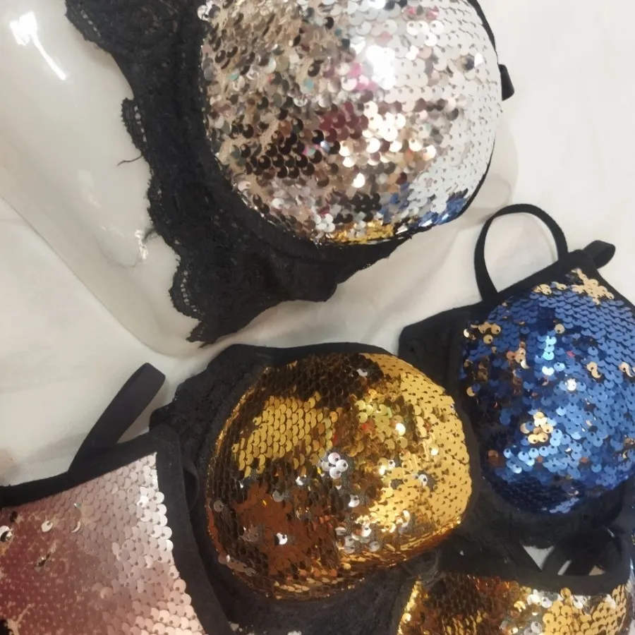 سوتین کاپدار پولکی زنانه