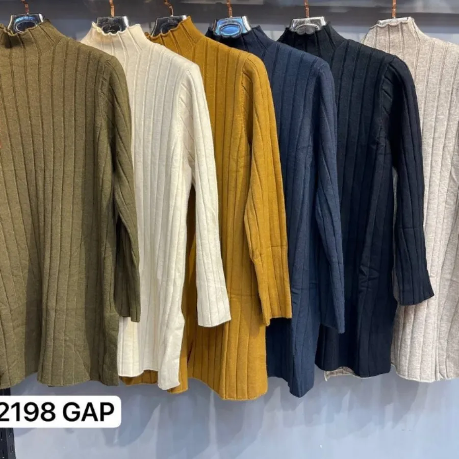 تونیک گپ یقه سه سانت گرم