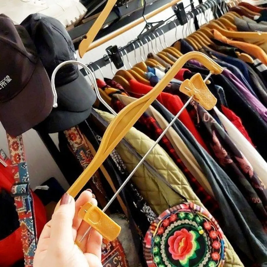 چوب لباسی دوگیره
طرح چوب