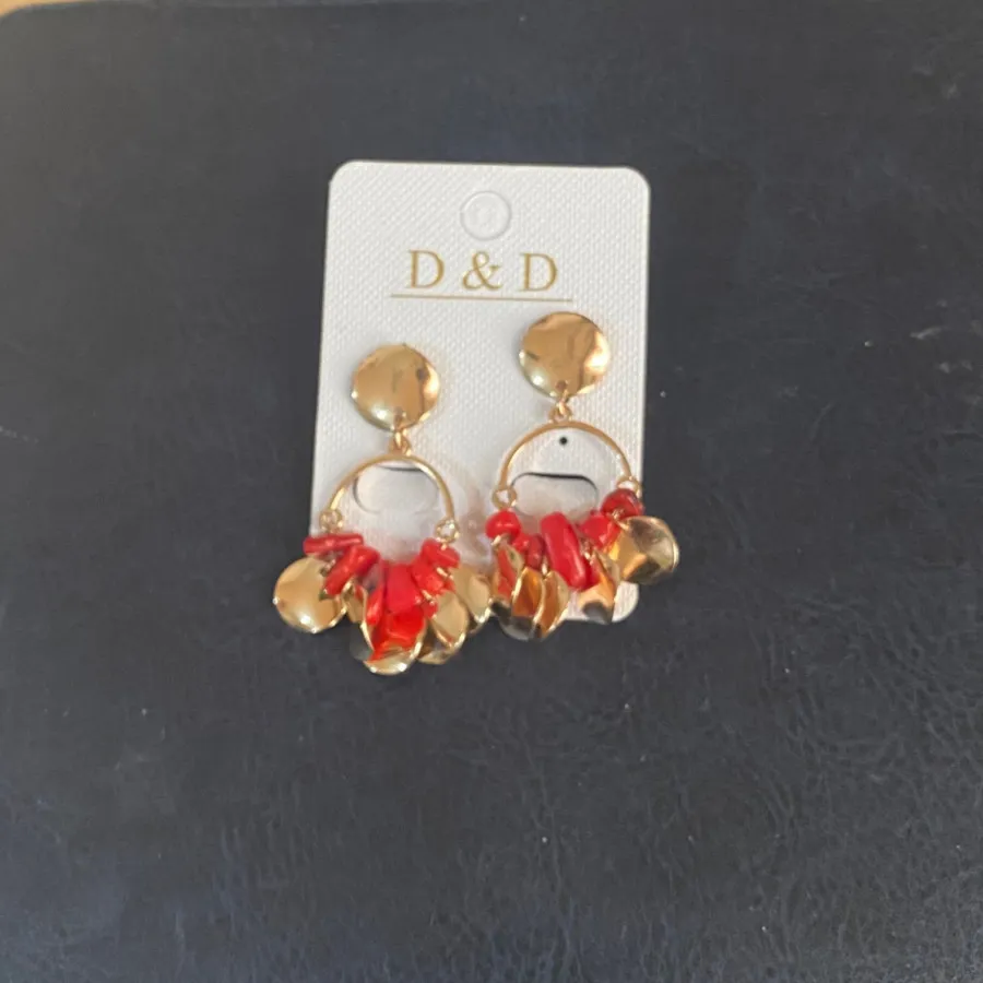 گوشواره استیل و‌سنگ