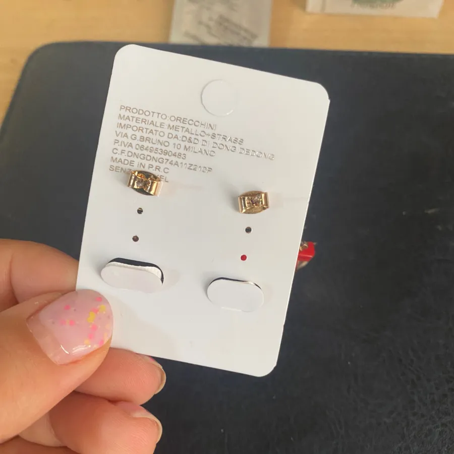 گوشواره استیل و‌سنگ