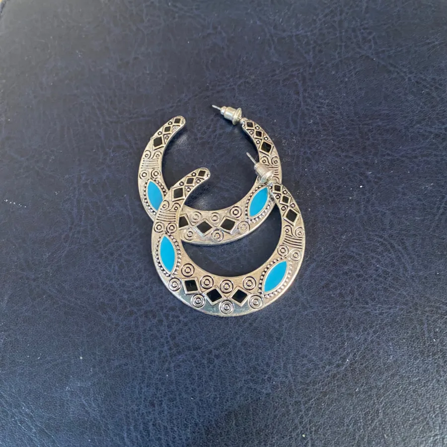 گوشواره استیل طرح ماه