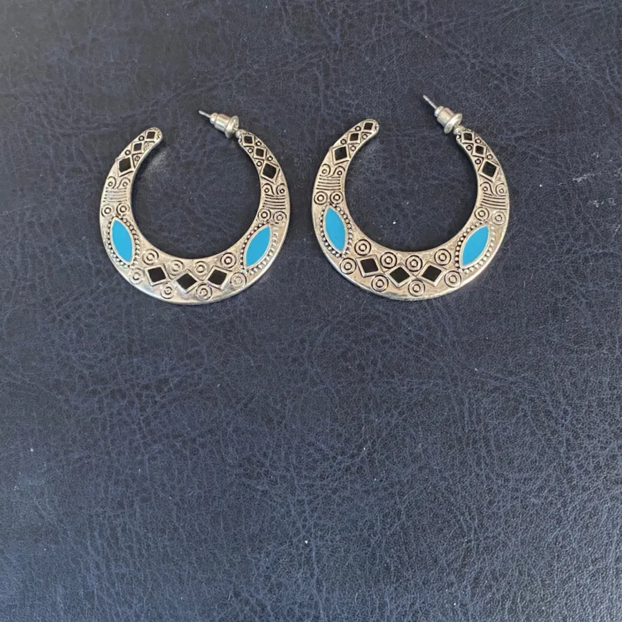 گوشواره استیل طرح ماه