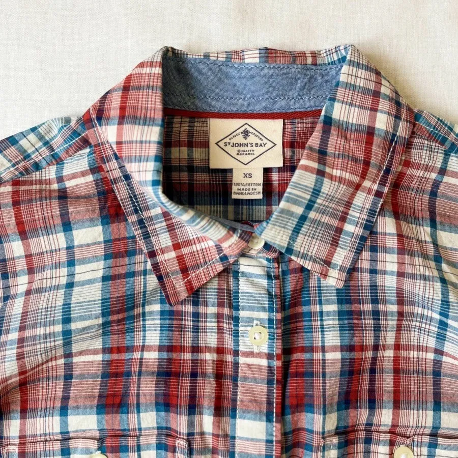 شومیز چهارخانه