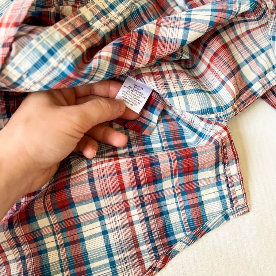 شومیز چهارخانه