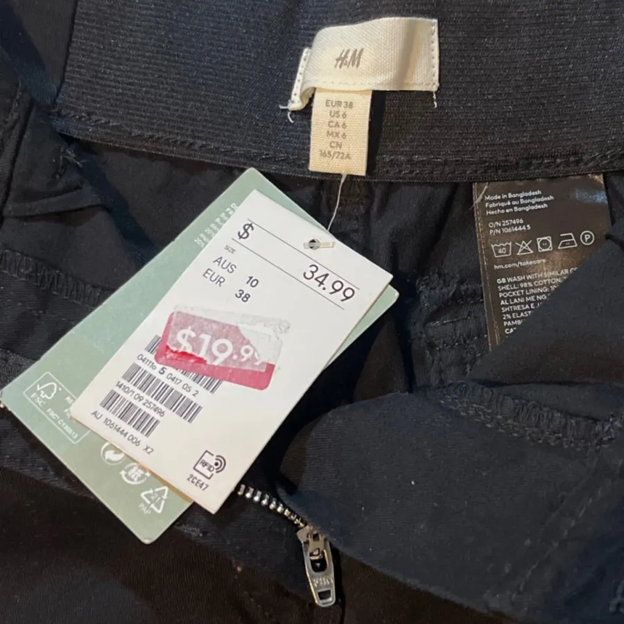 شلوارک اصل h&m