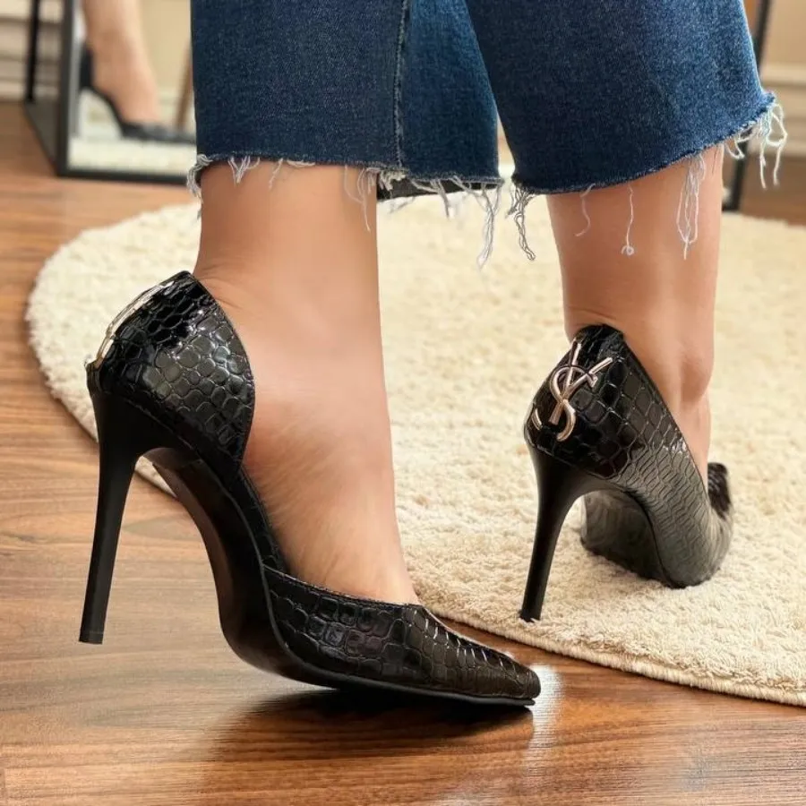 کفش مجلسی زیبای پاشنه10