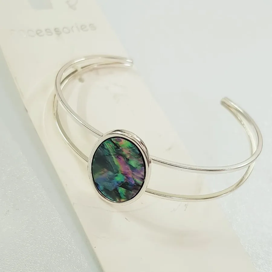 دستبند بنگل سنگ آبالون